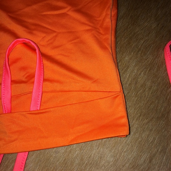 4/$20 2 Nwot Shein neon crop tops, pink is xs orange S - Picture 4 of 11